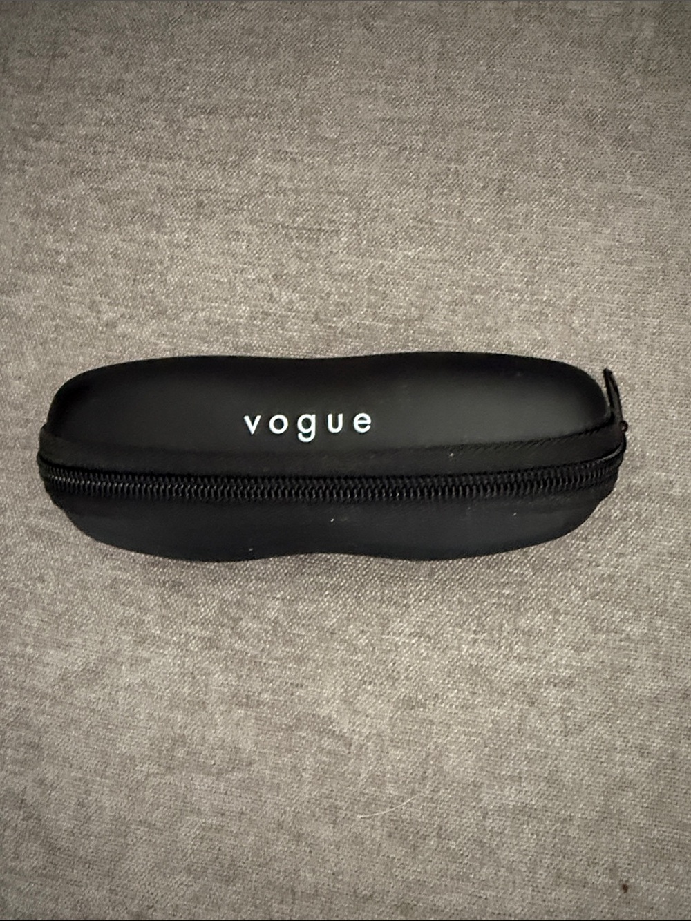 Vogue Black Eyewear Zip Case